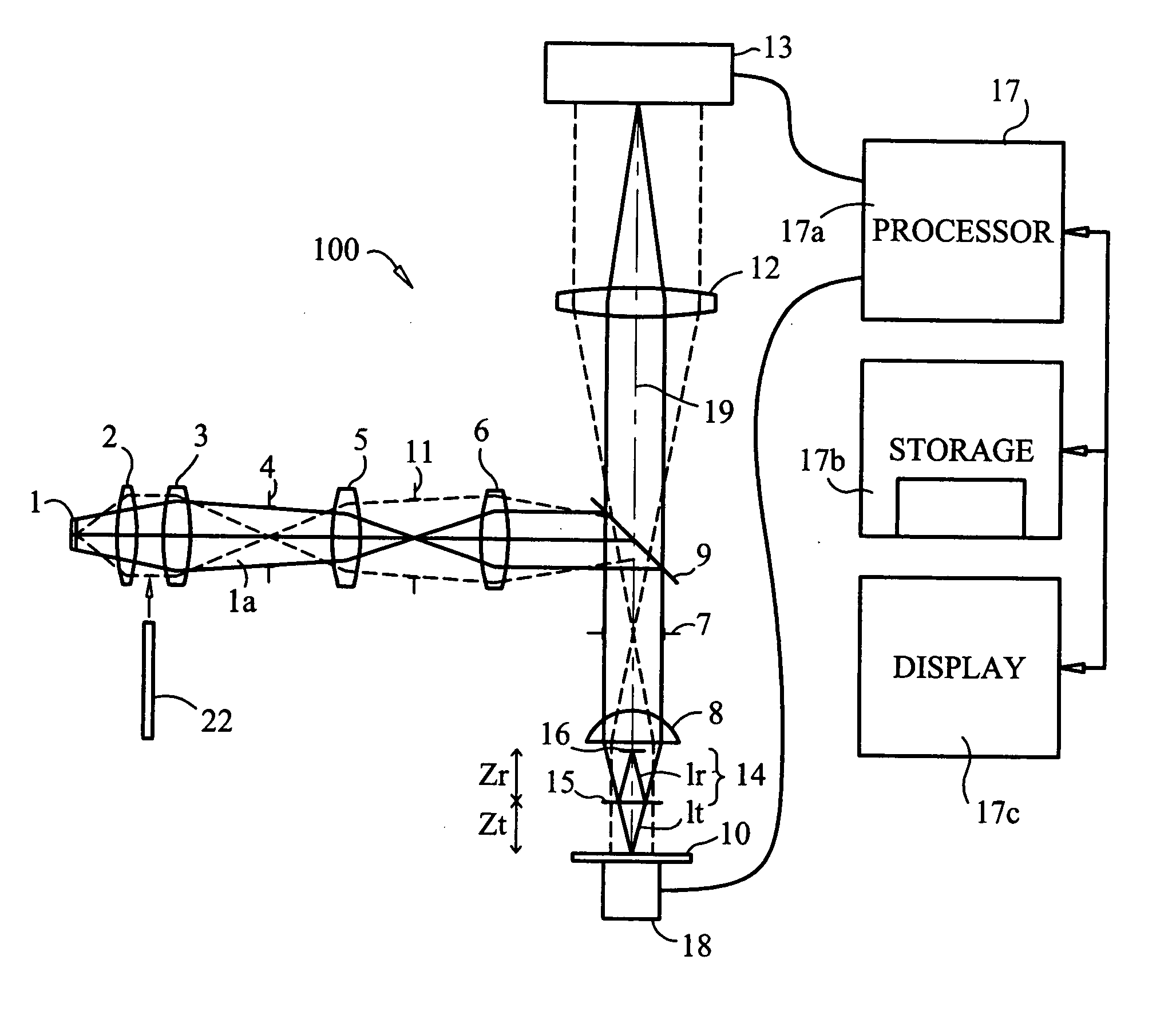 Method & apparatus for optically analyzing a surface