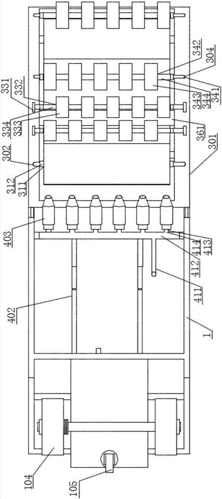 Small coiled material automatic unrolling trolley and method for unrolling coiled material