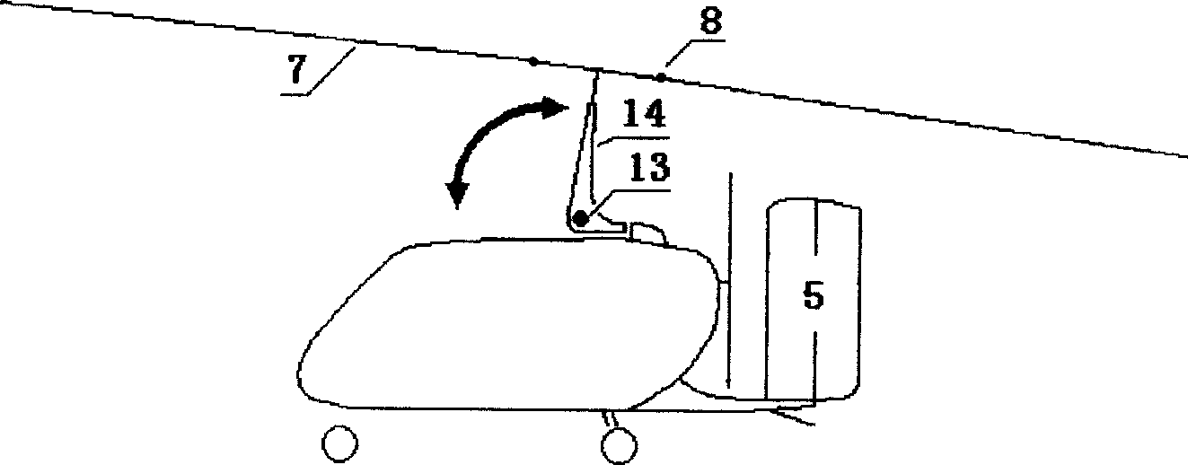 Rotor flight car