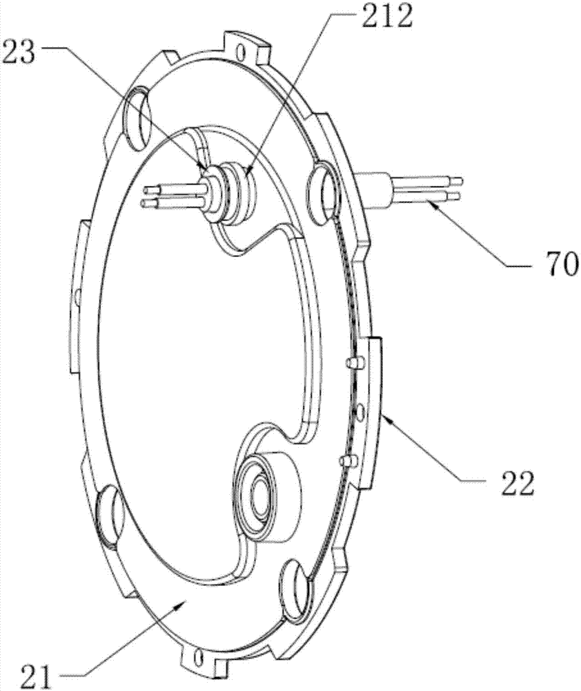 Breath-type waterproof power source structure