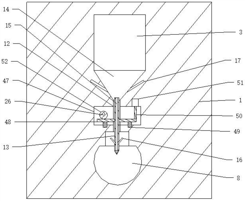 A dandelion planting machine with corn stalk as carrier for medical industry