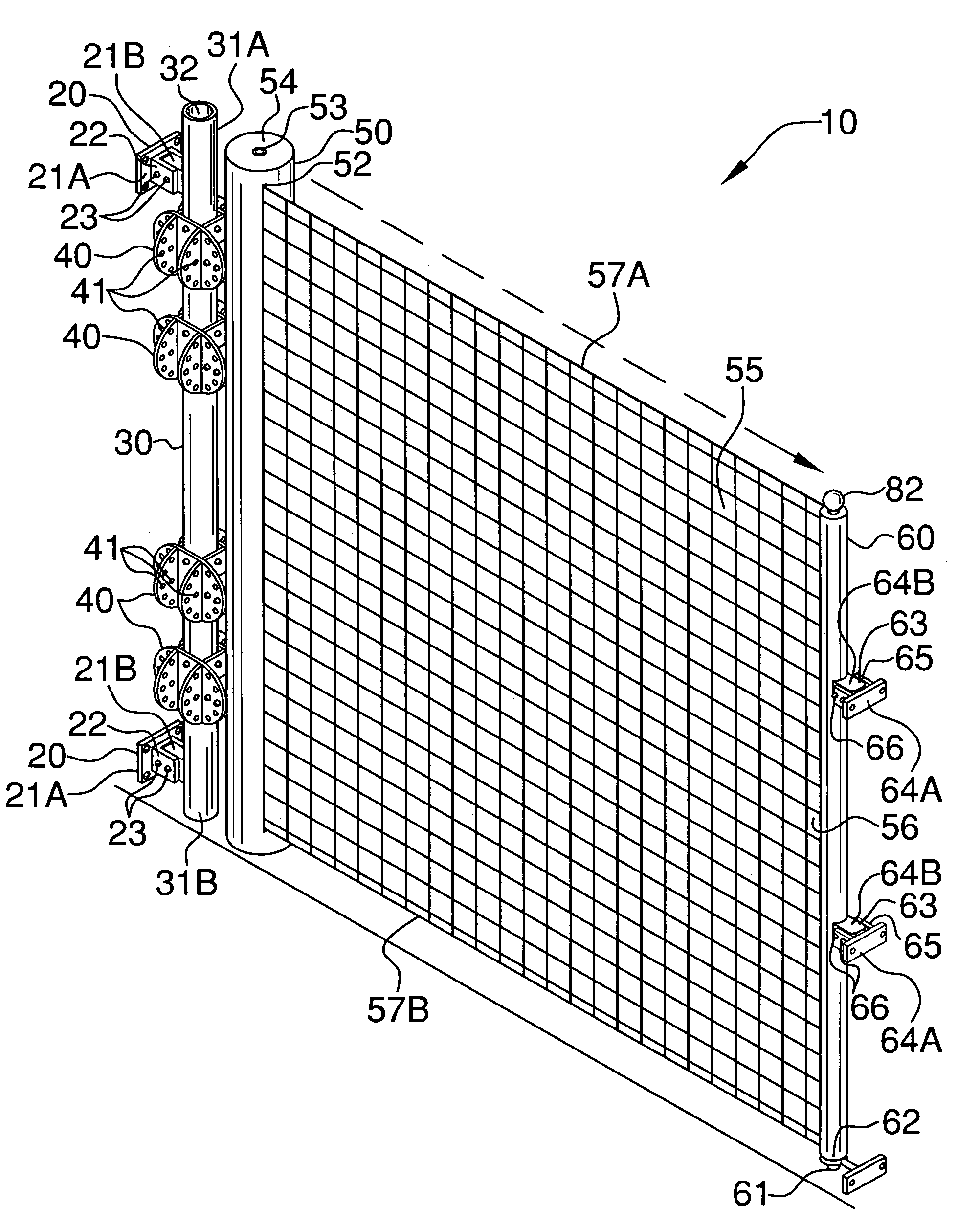Modular fence assembly