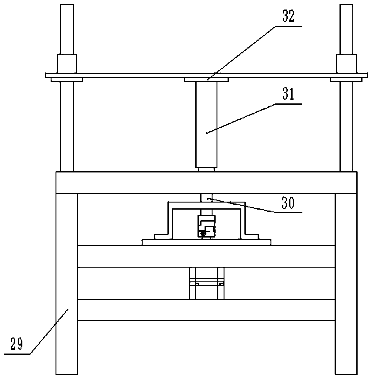 Diamond cutting blade experiment device