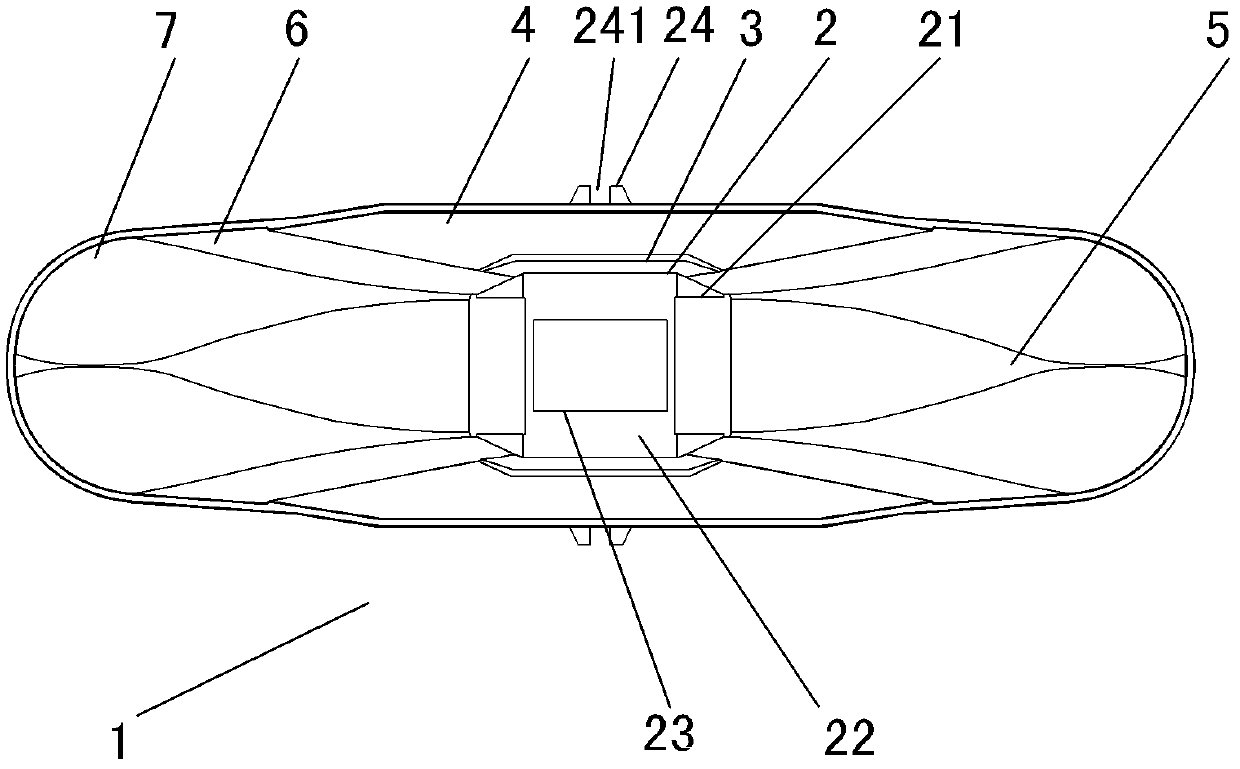 Light reflecting cup of light-emitting diode (LED) lamp bank