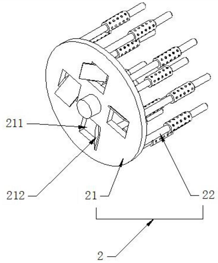 An underground sludge pipeline dredging device for building construction