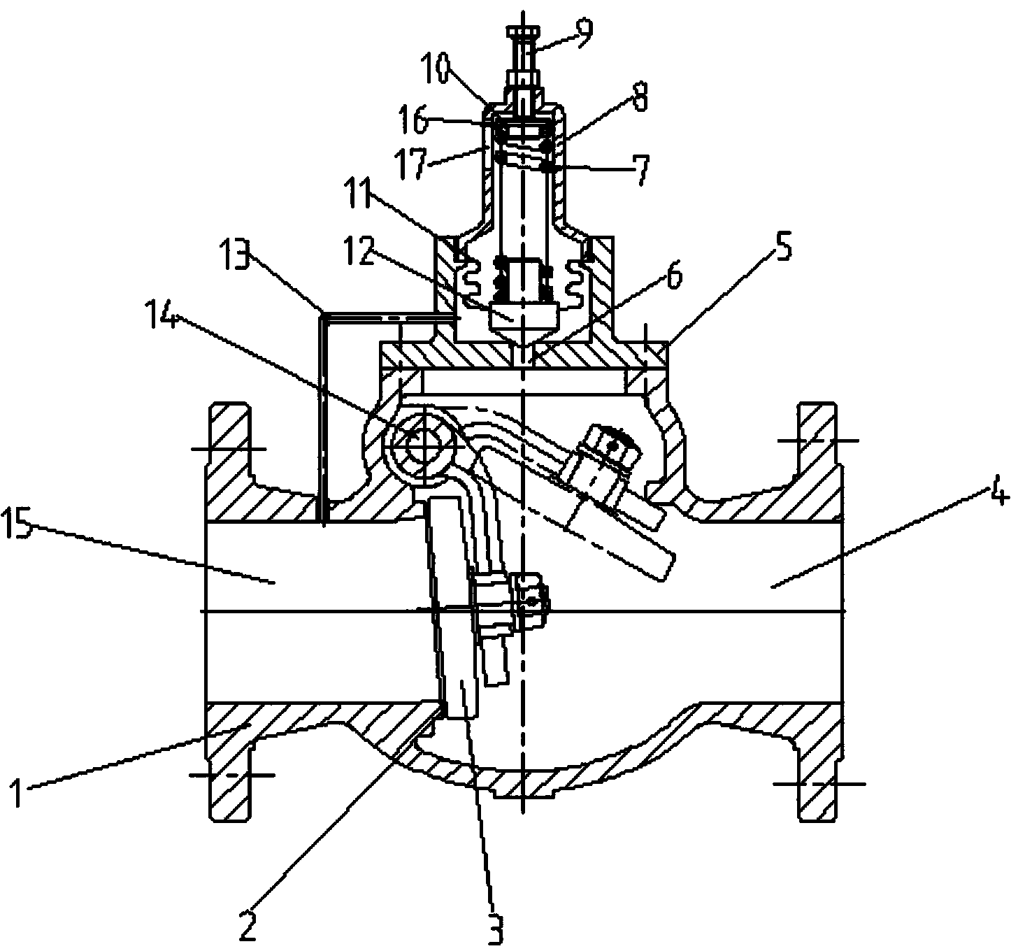 Screwing opening type check valve capable of balancing pressure automatically