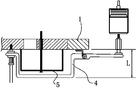 A key driving structure for automatic playing piano