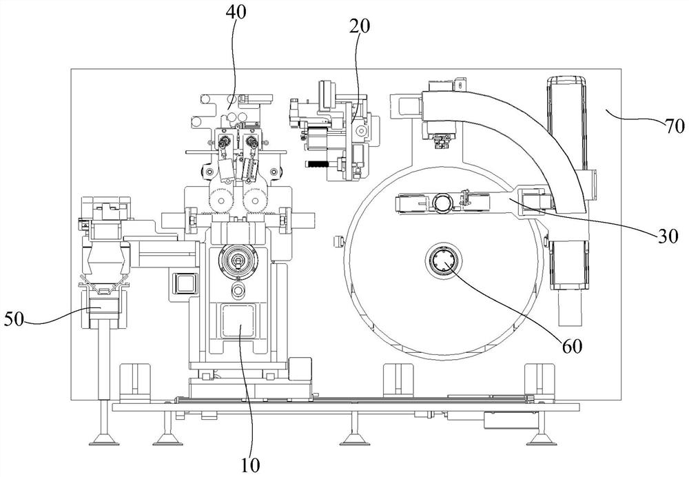 Transfer device and roll changing equipment