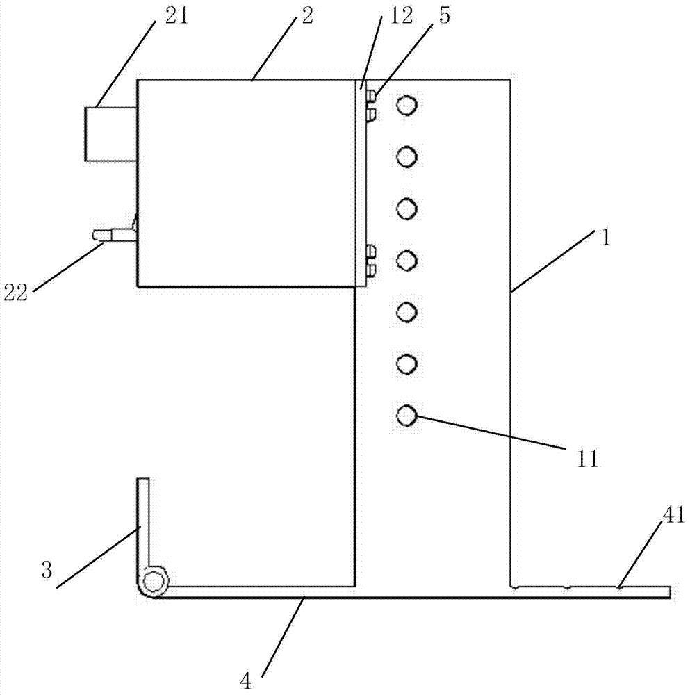 Method for manufacturing antitheft guard bar with tension springs and electronic switches