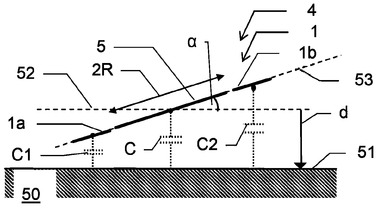 Capacitive distance sensor