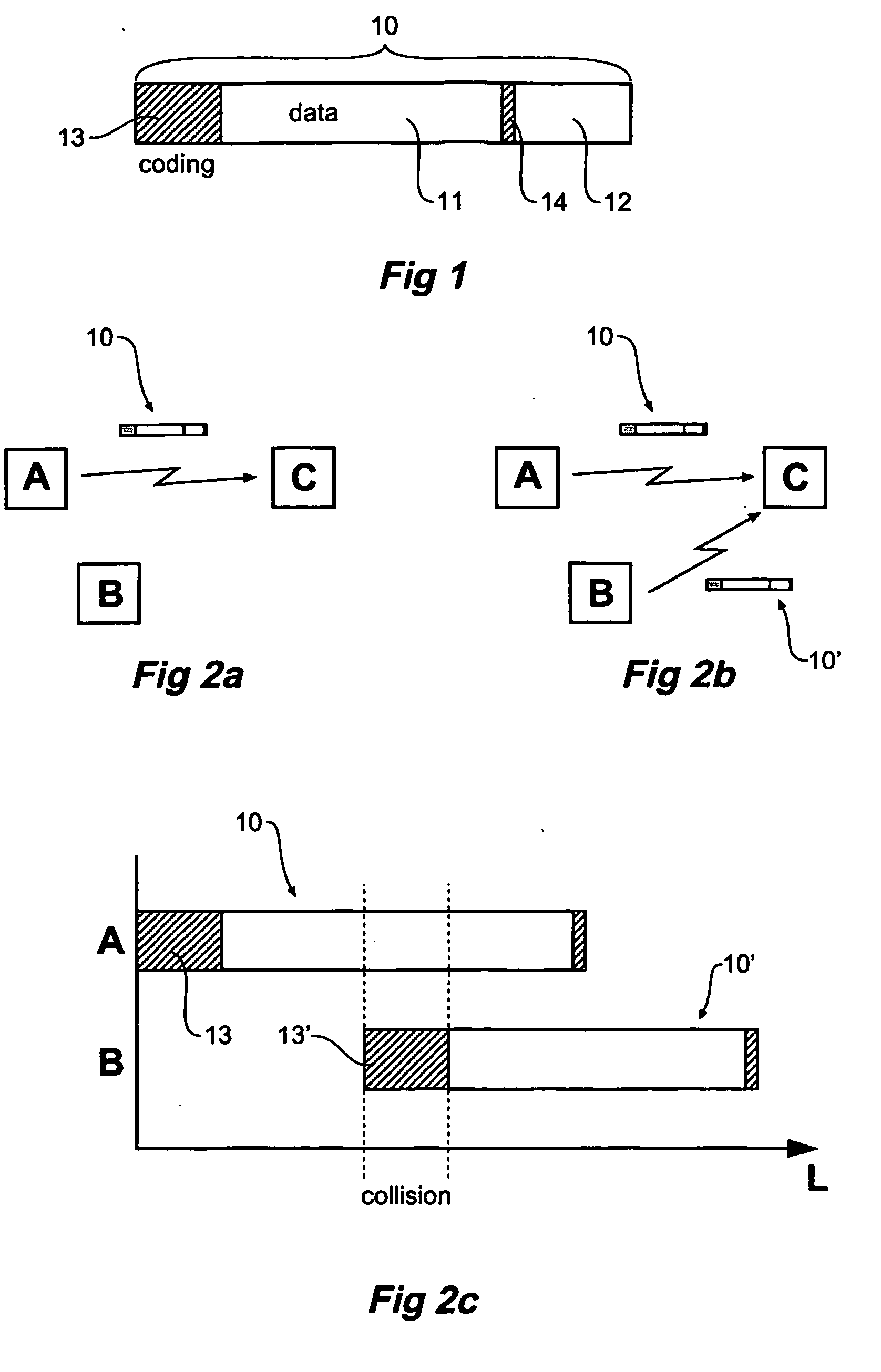Collision detection in a non-dominant bit radio network communication system