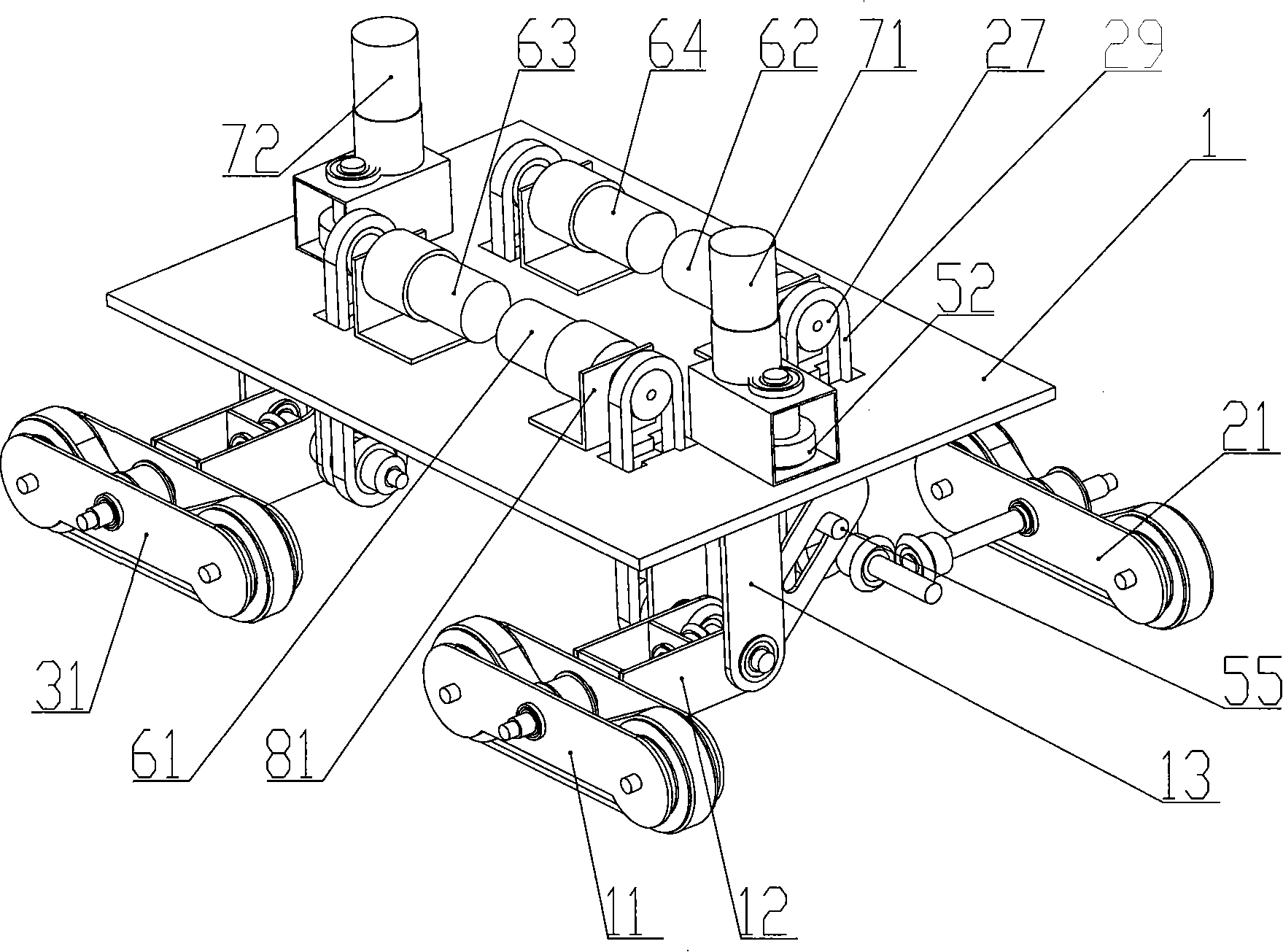 Pipeline cleaning and disinfecting vehicle for central air-conditioner