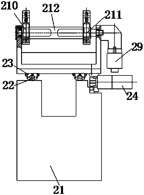 High-precision carrying mechanical arm numerical control machine tool and operation method thereof