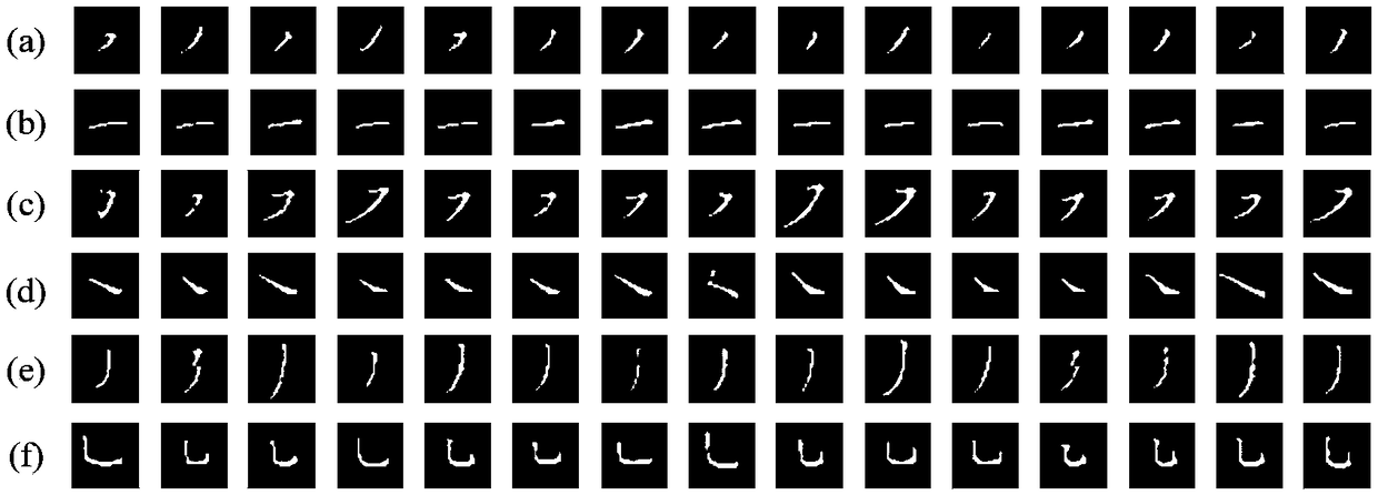 Generative confrontation network-based method for writing calligraphy by robot
