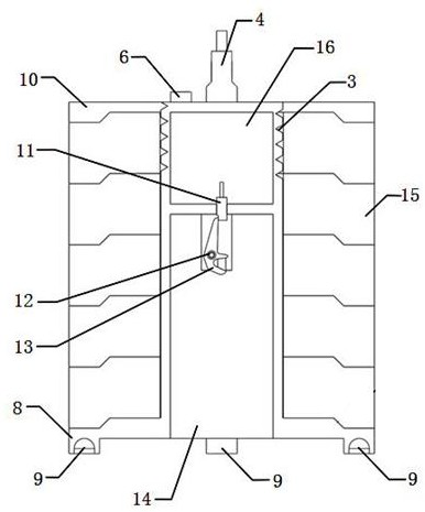 Submarine sediment pore pressure observation probe rod gravity type penetration device and method