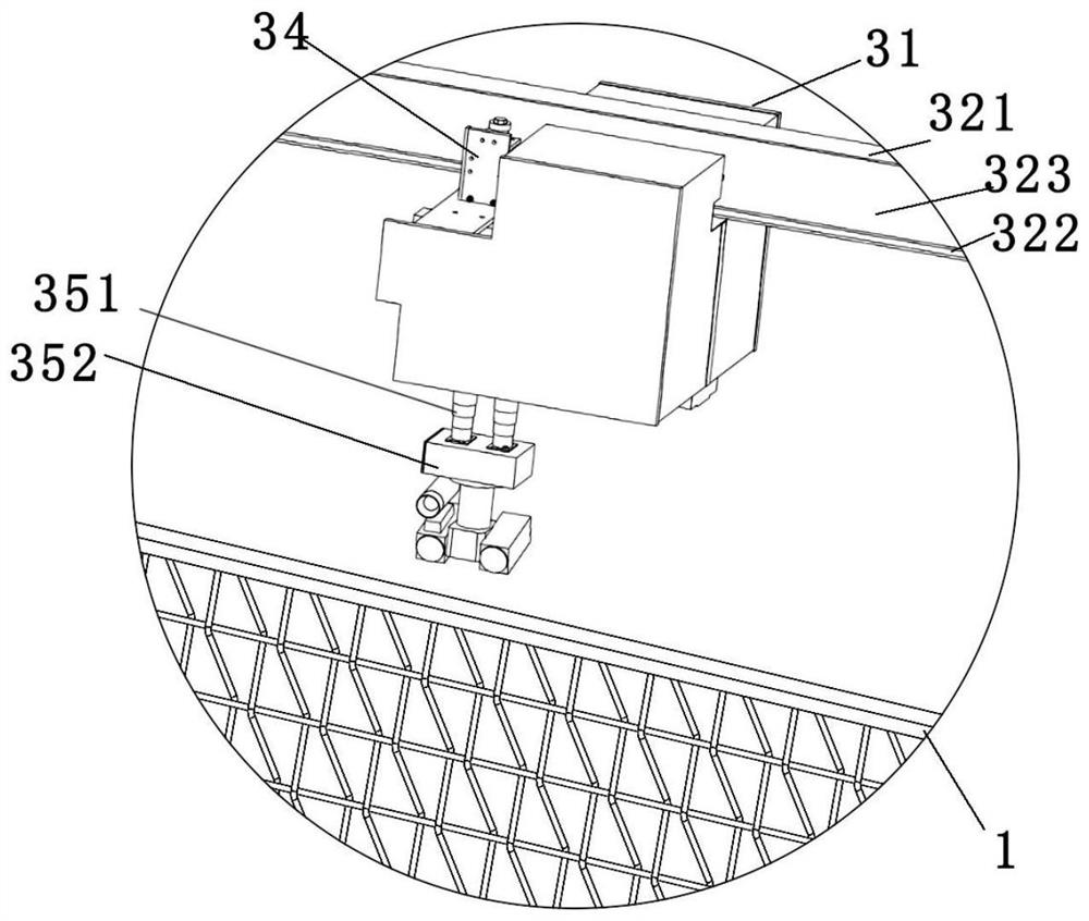 Analysis system based on prison isolation net vibration