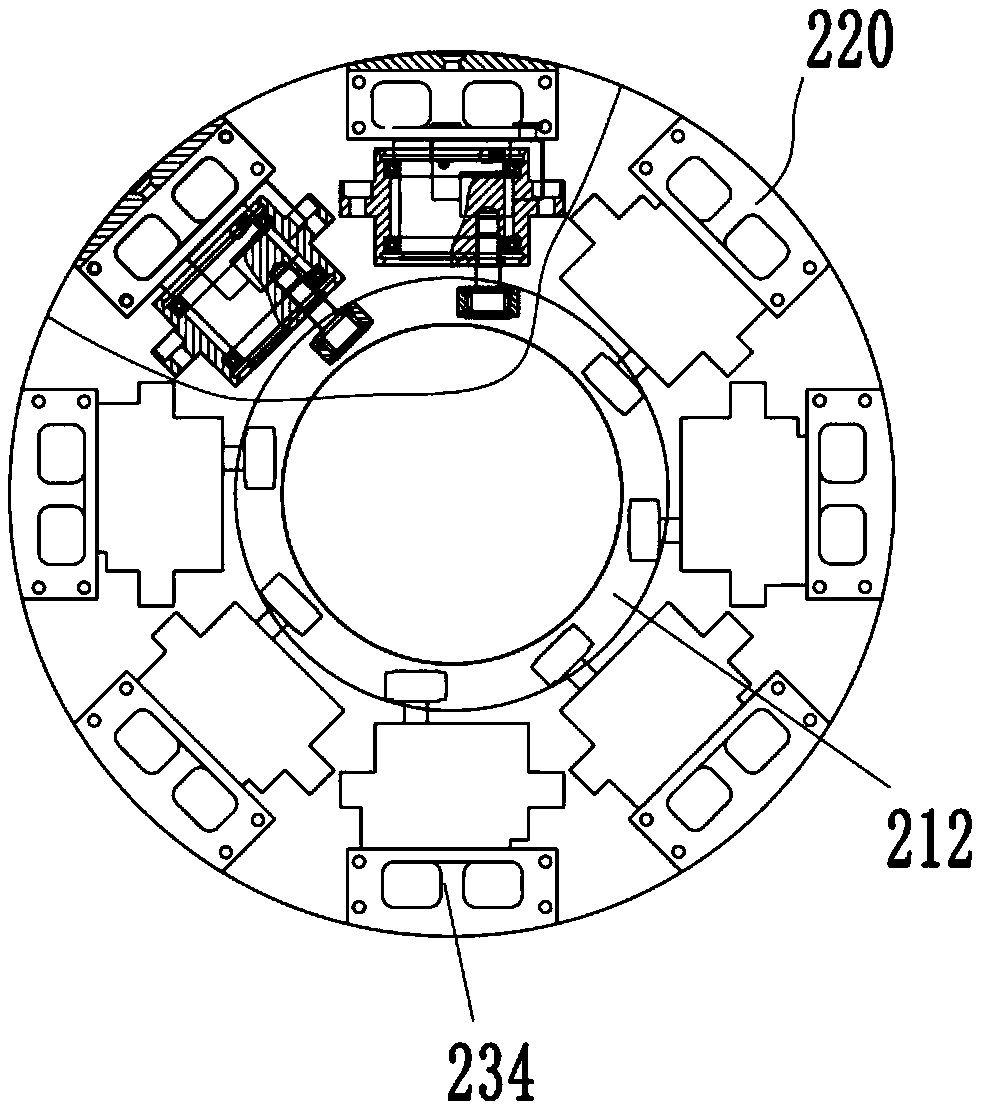 A transmission side longitudinal distance changing device