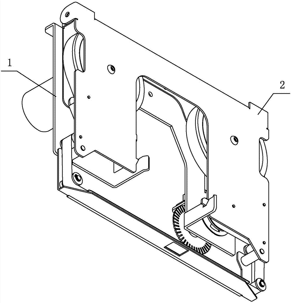 Ribbon mechanism for concave code printing