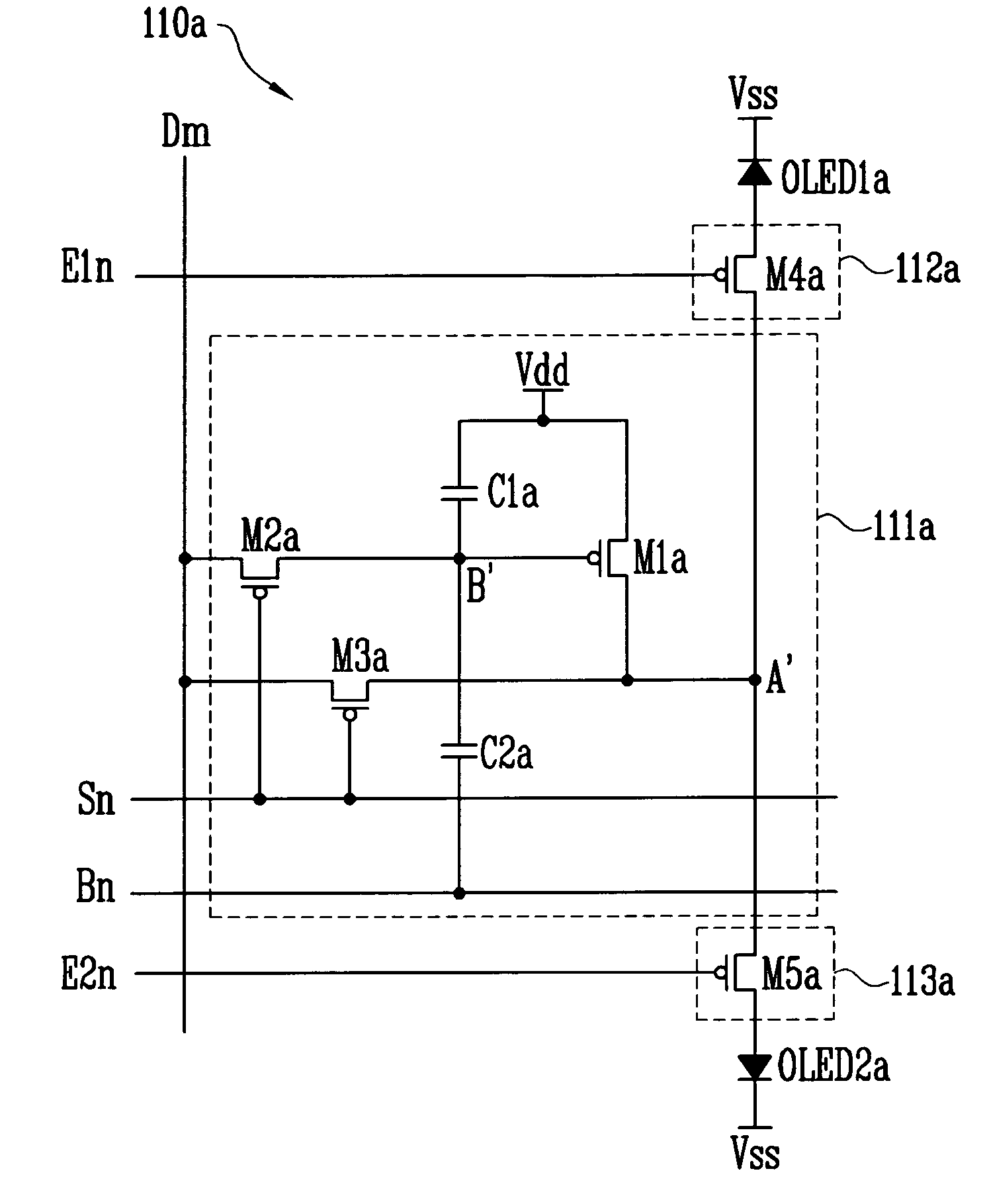 Pixel circuit and light emitting display using the same