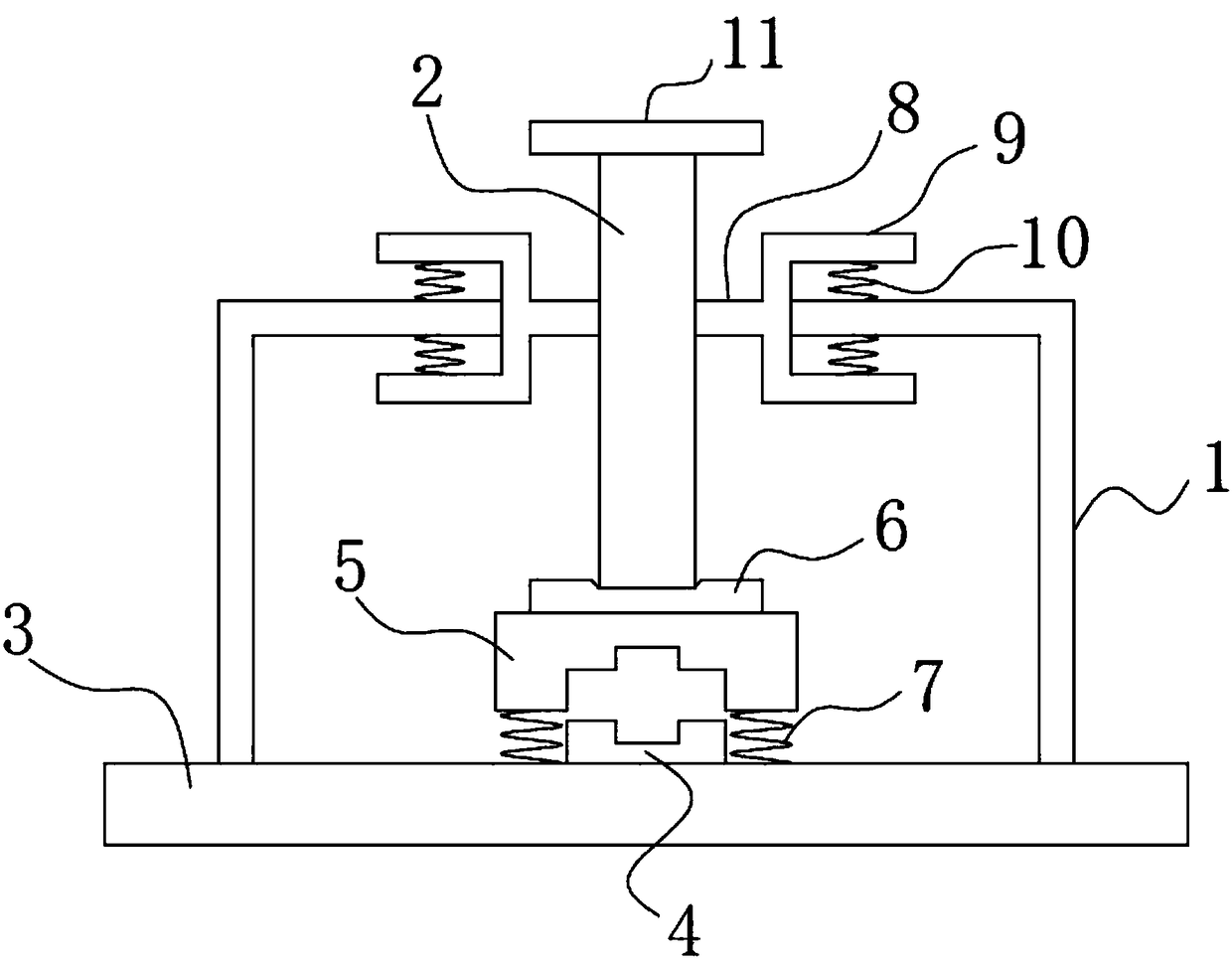 Limiting mechanism for cable transferring