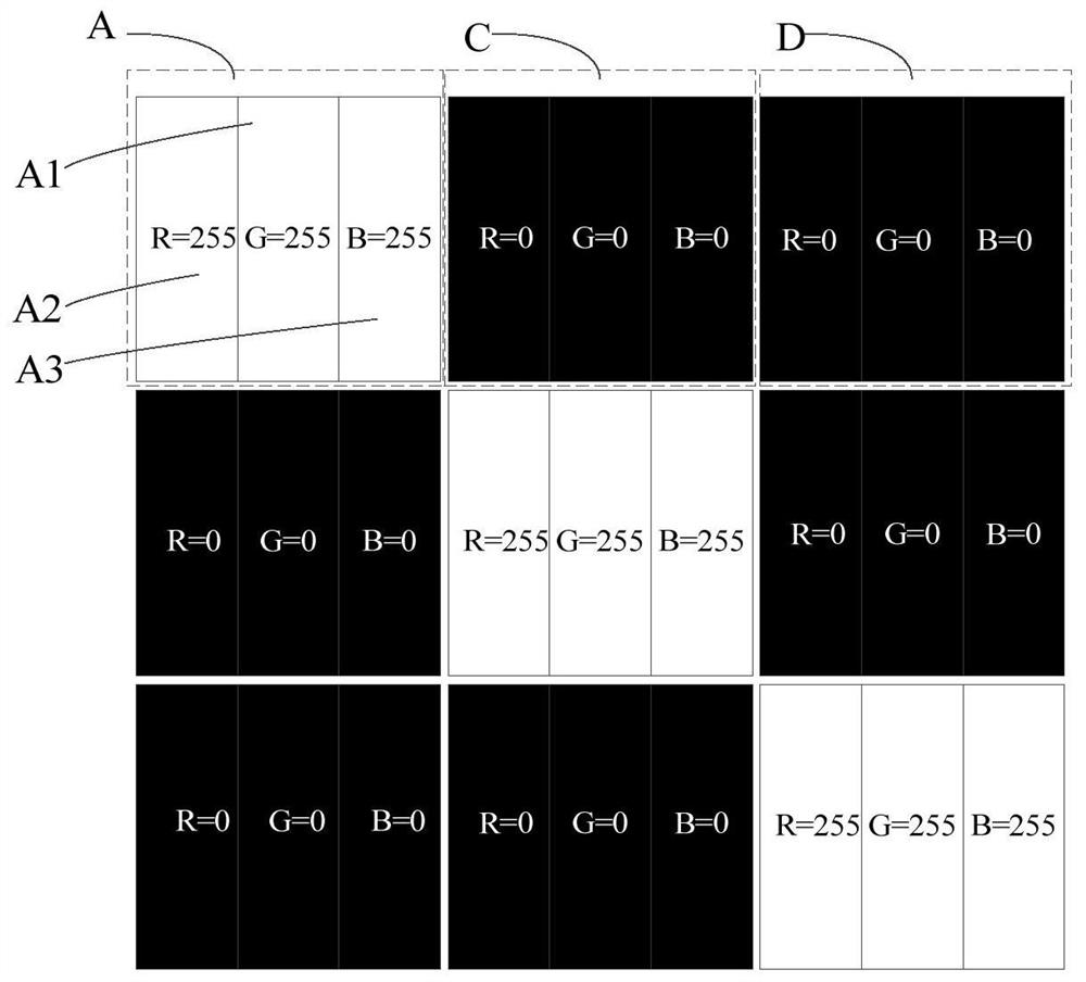 Monochrome display driving method, monochrome display driving module and monochrome display device