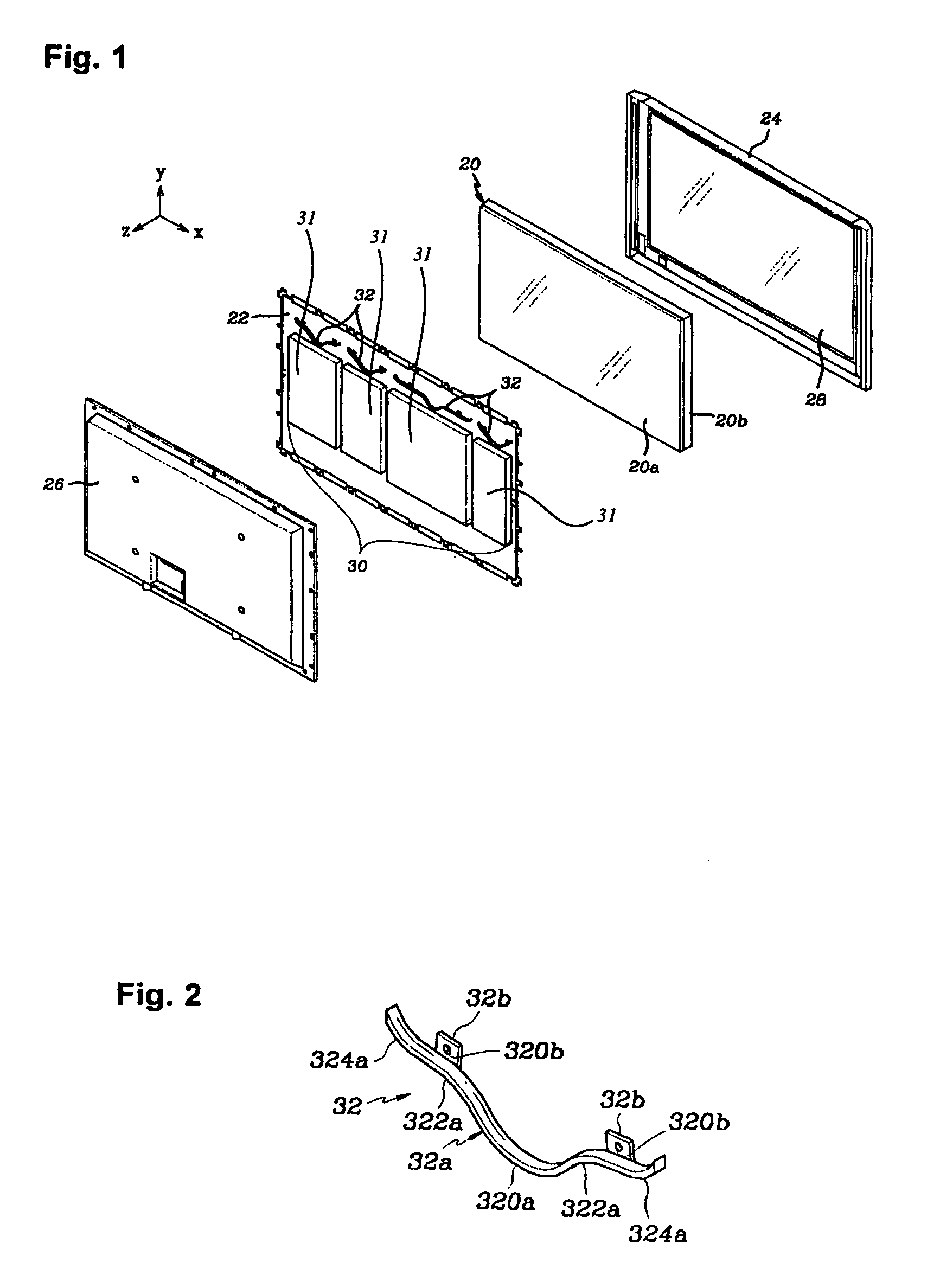 Passive apparatus that regulates a flow of heated air within a plasma display device