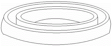 Rapid manufacturing and forming integrated device for annular gasket