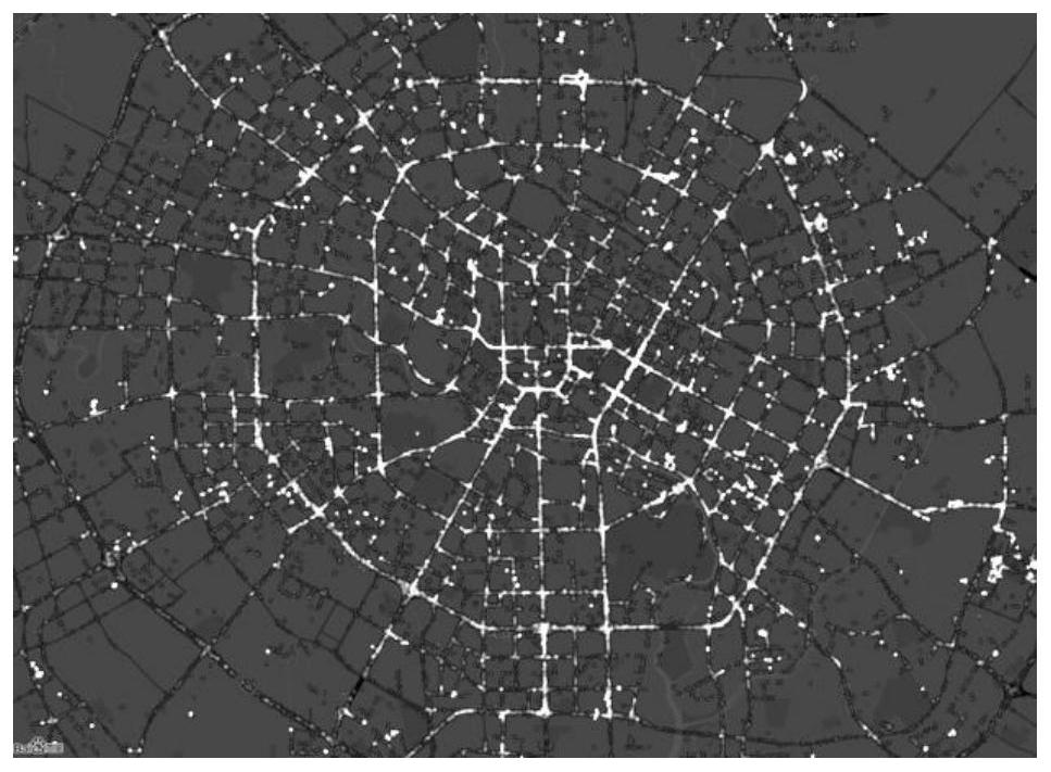 Visual Analysis Method of Urban Regional Relationship Based on Trajectory Distribution Representation