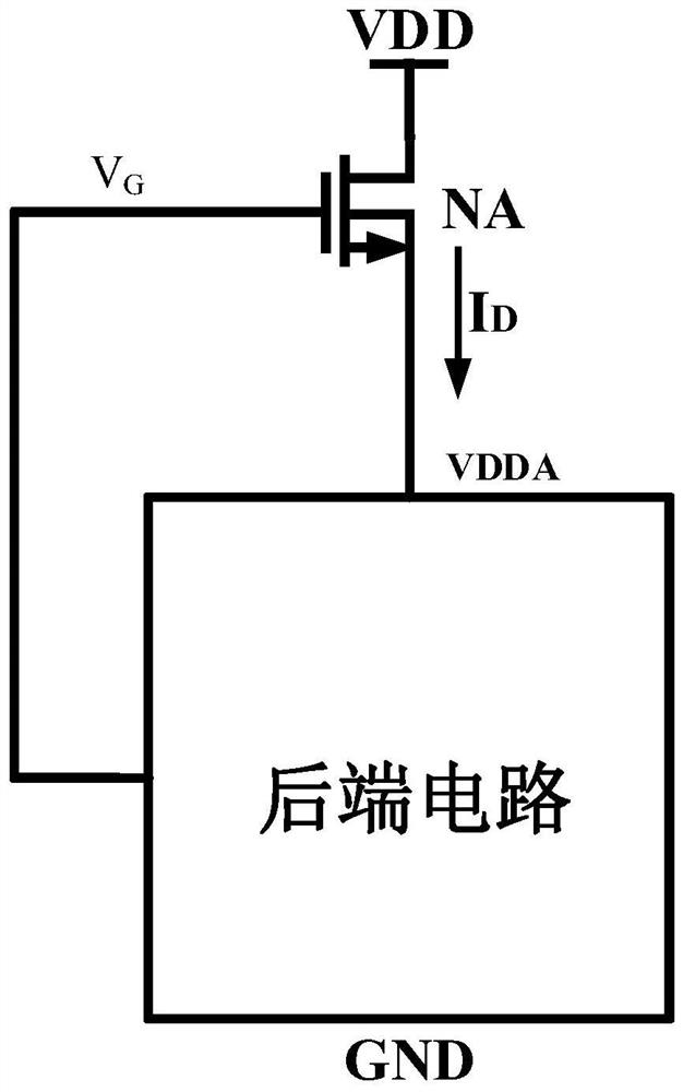Zero-current-loss single-tube grid-control circuit with pre-voltage-stabilization function