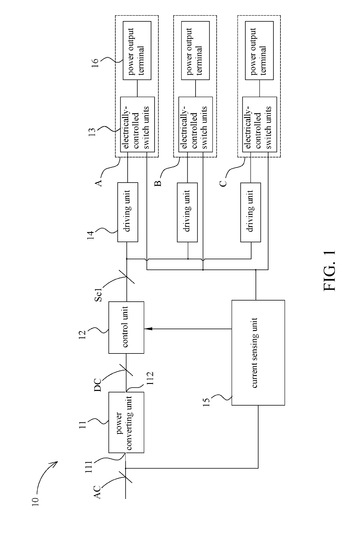 Charging Control System and Power Charging Management Method Thereof