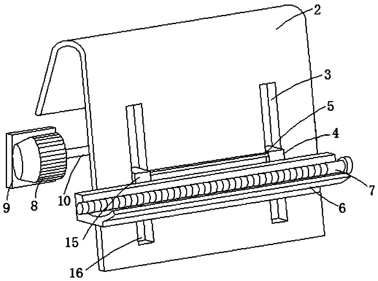 Lifting device for painting spraying of front shaft of automobile forge piece