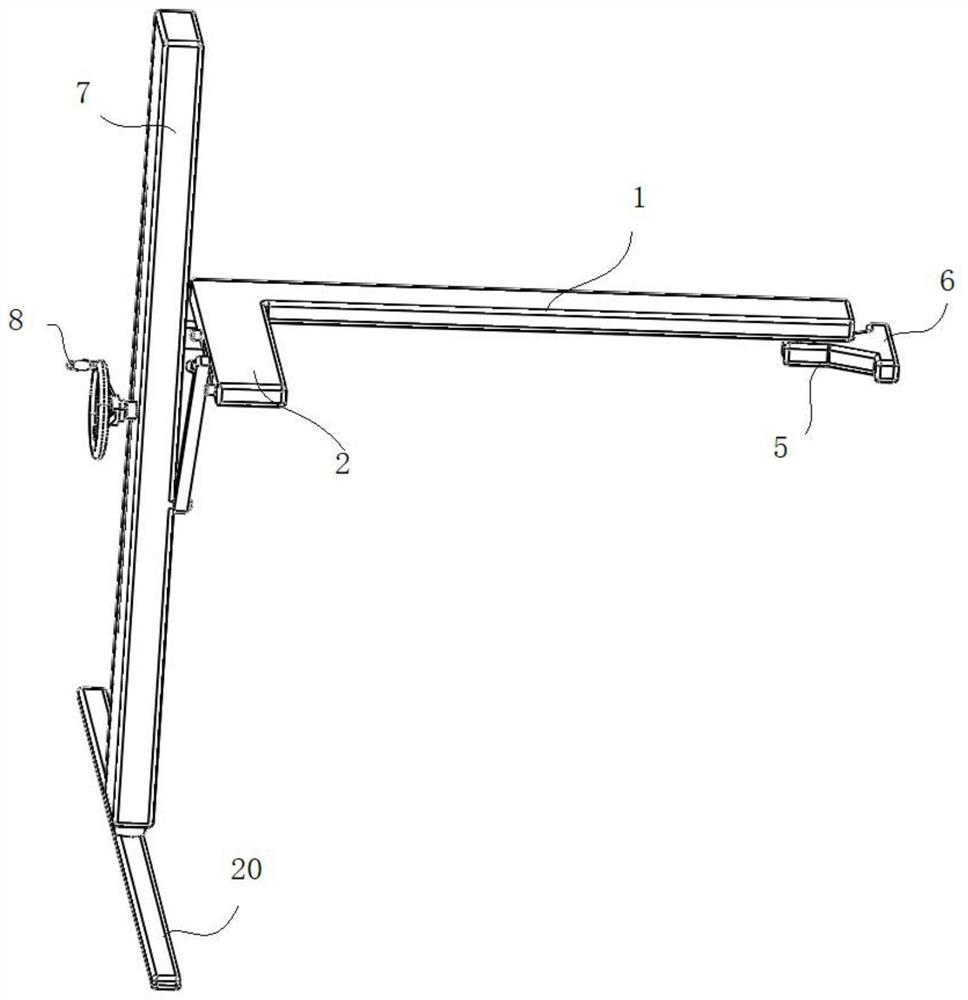 Built-in functional structure of computer