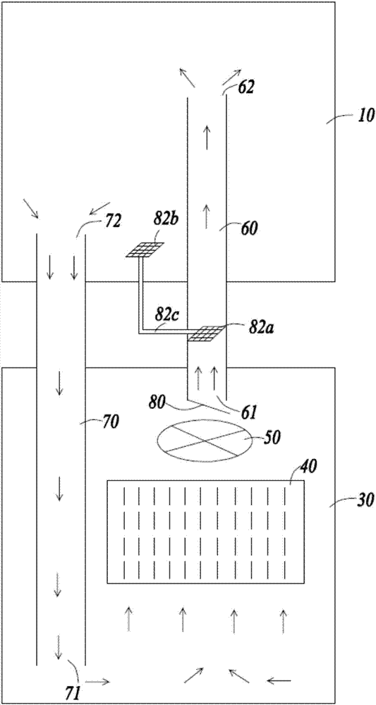 Single-system air-cooled refrigerator