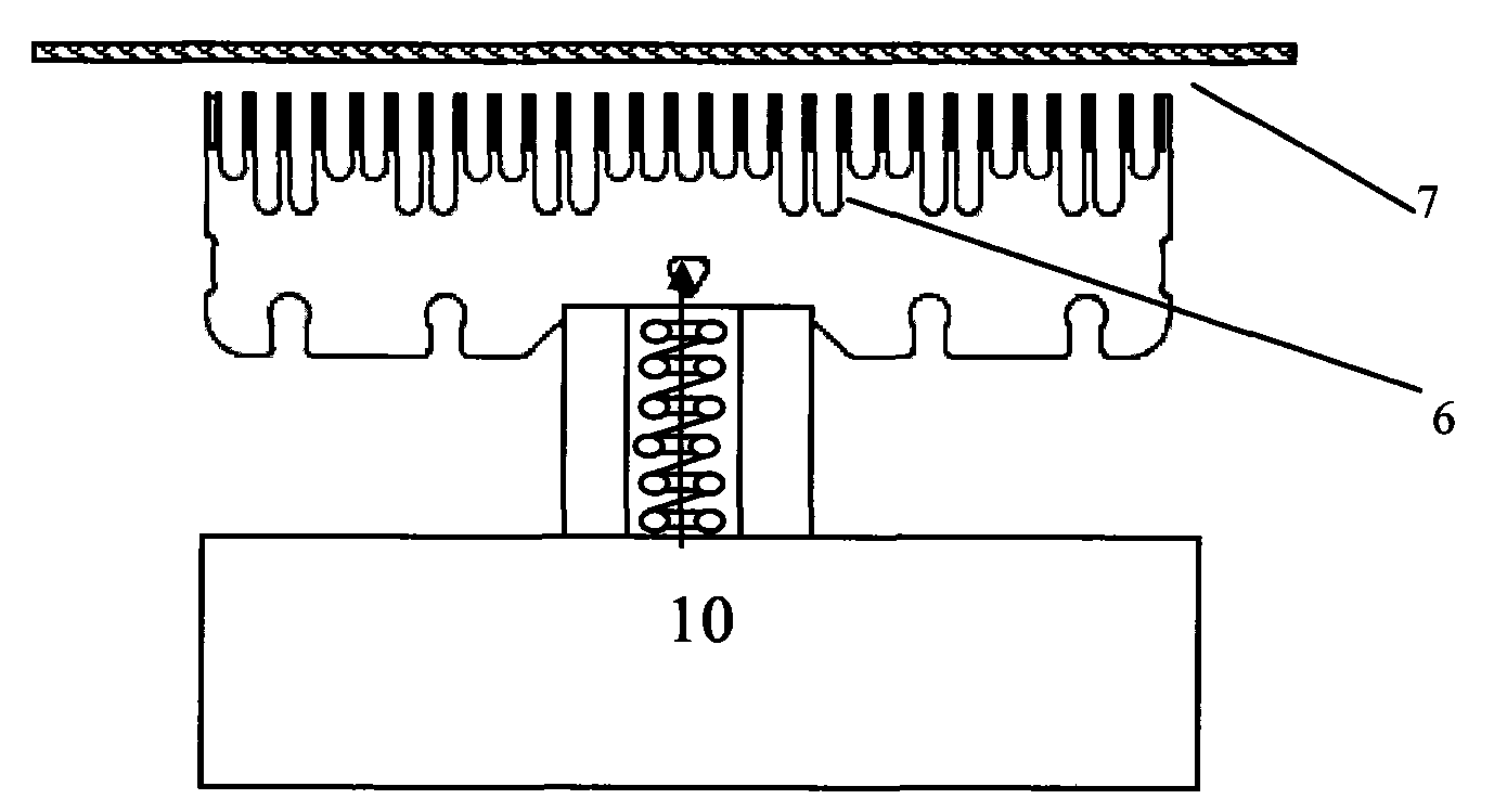 Inner blade of electric shaver, and electric shaver having inner blade