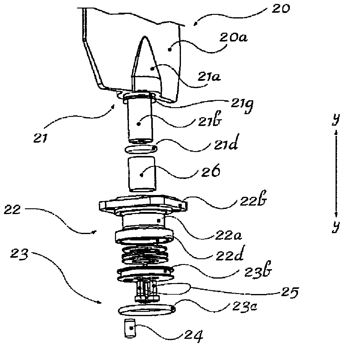 Preassembled blades of a fan for cooling coolant in a machine/vehicle and a fan provided with said blades