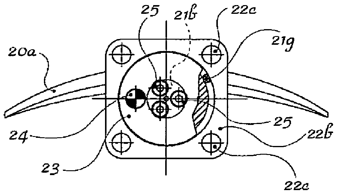 Preassembled blades of a fan for cooling coolant in a machine/vehicle and a fan provided with said blades