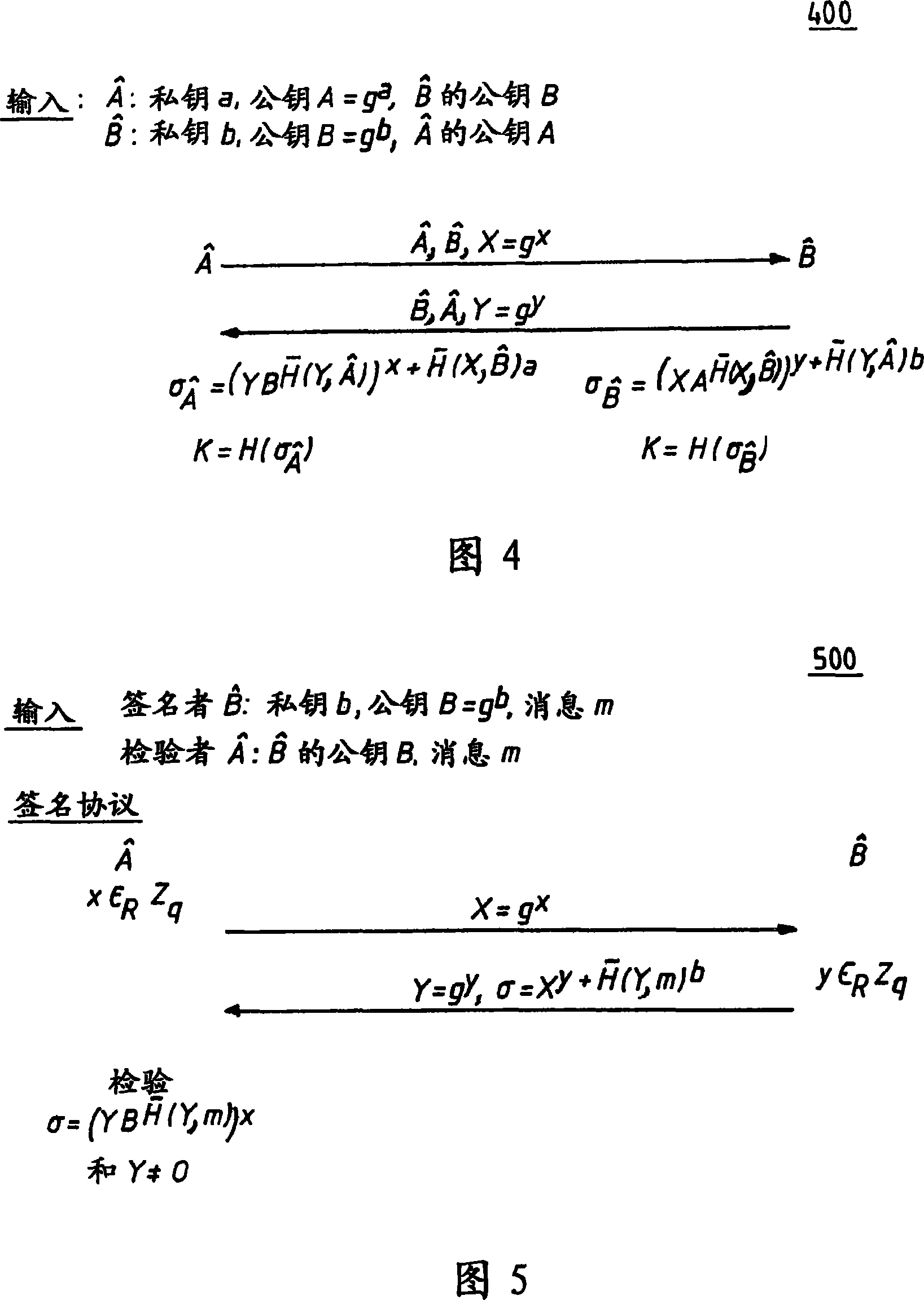 Challenge-response signatures and secure diffie-hellman protocols