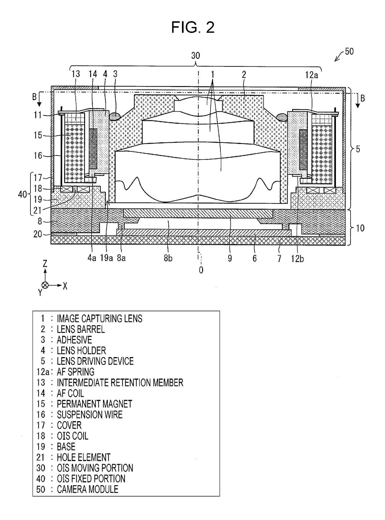 Camera module and method for manufacturing camera module
