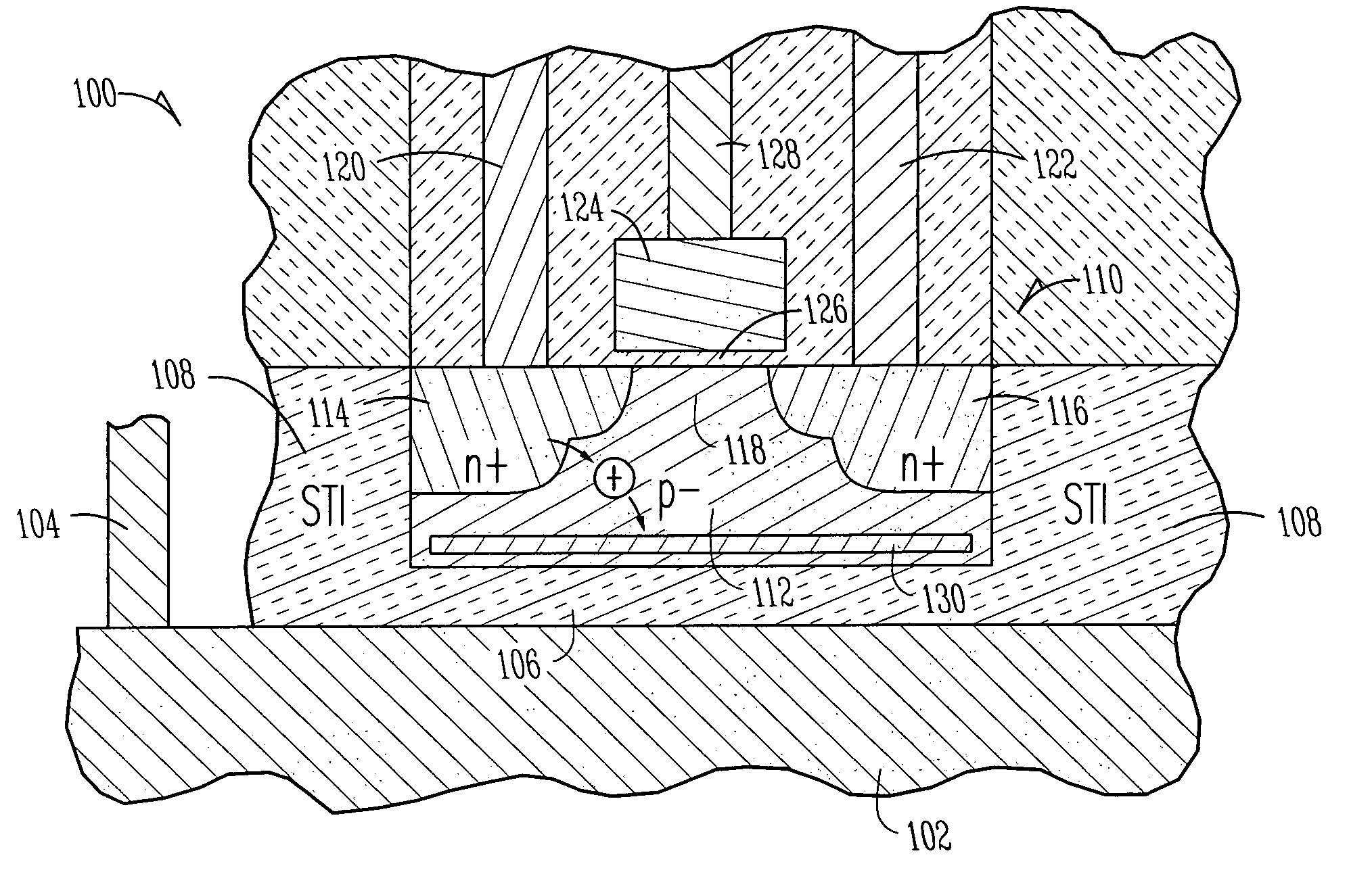 One transistor SOI non-volatile random access memory cell