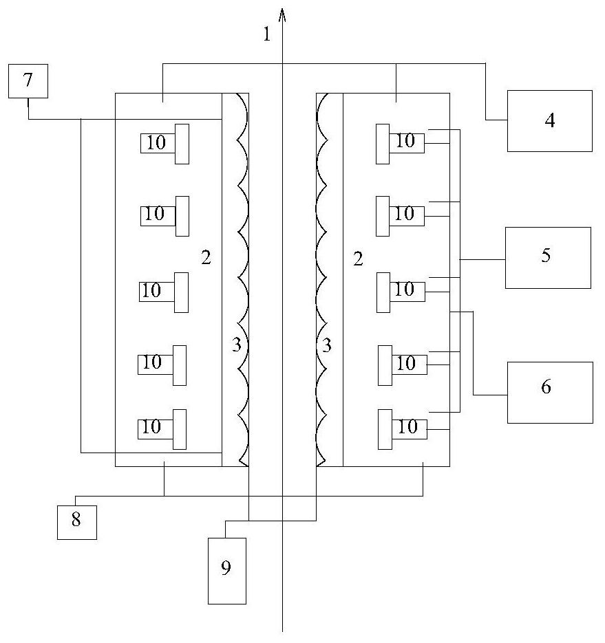 A post-plating cooling system and method for hot-dip galvanized steel strip with external electrostatic field