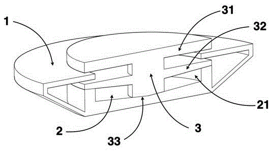 An inclined plane friction isolation system