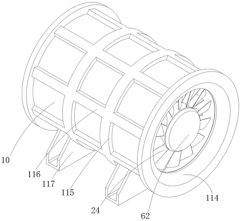 Axial flow fan device