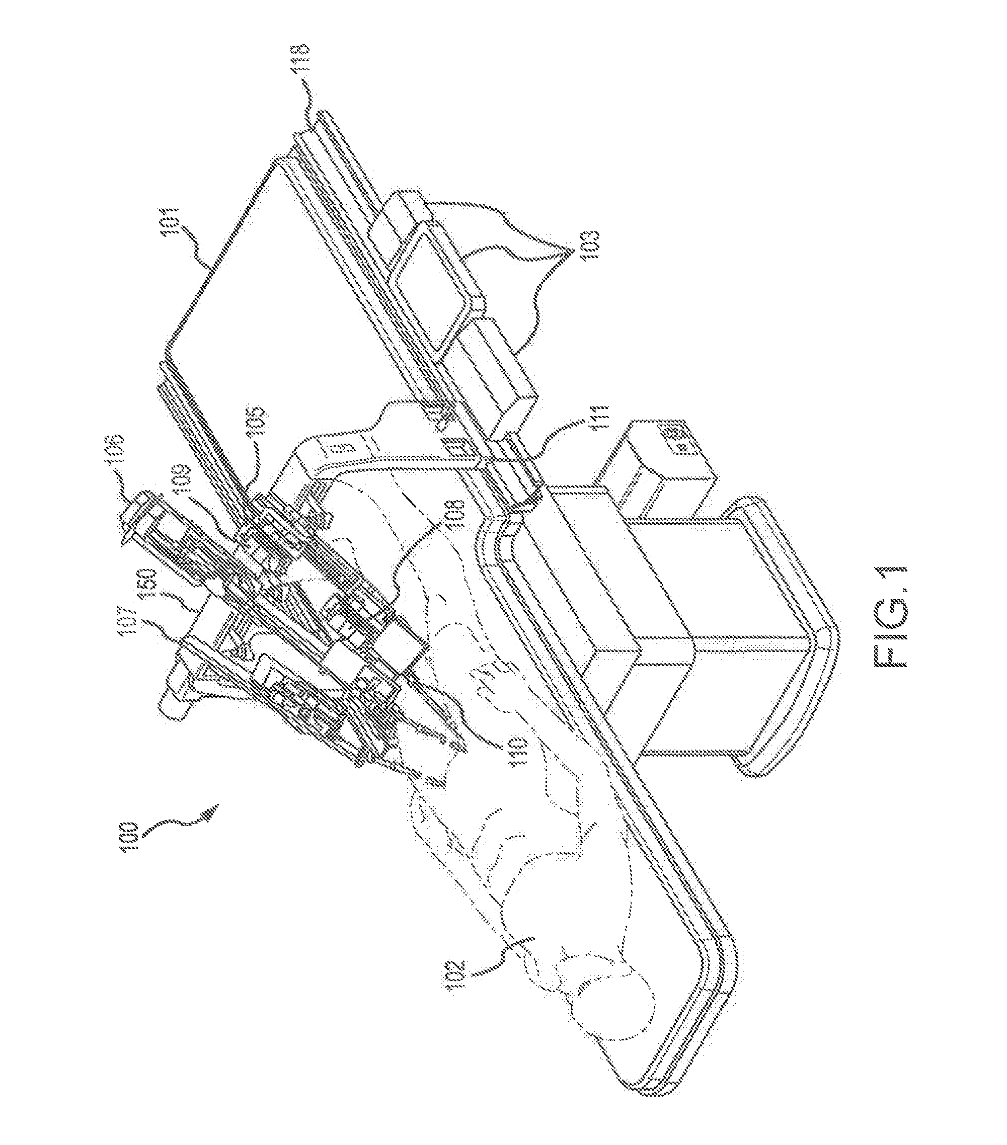 Suspension system for remote catheter guidance