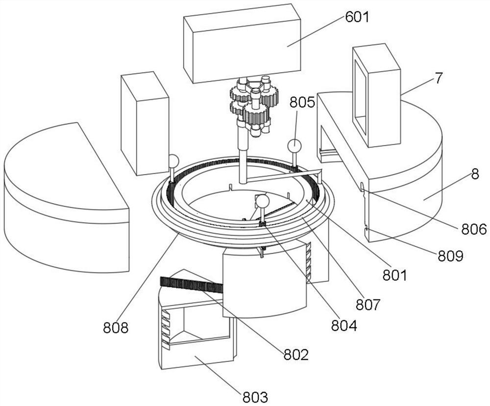 A scaled retractable deep foundation pit sidewall sampler