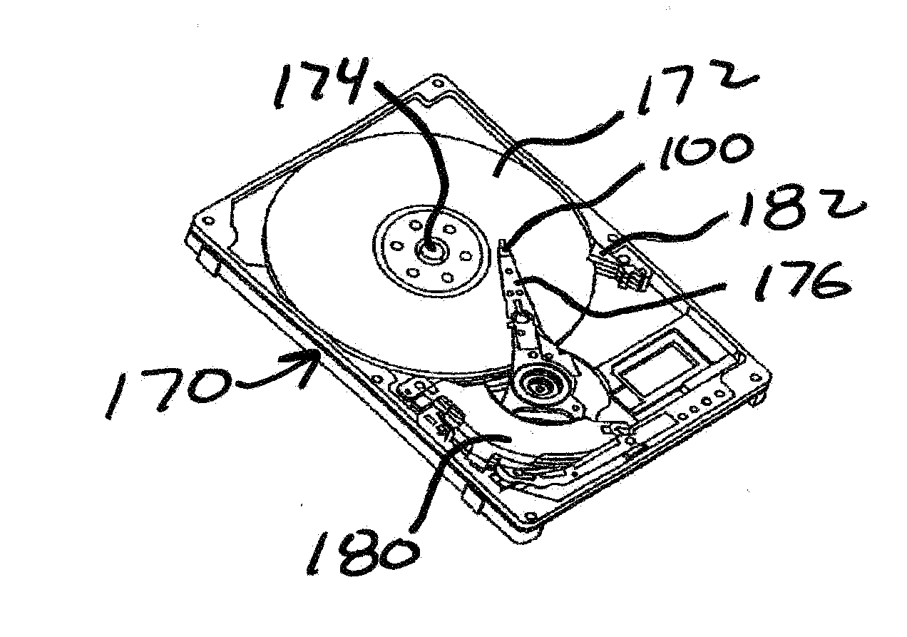 Method and Apparatus for Reducing Head Media Spacing in a Disk Drive