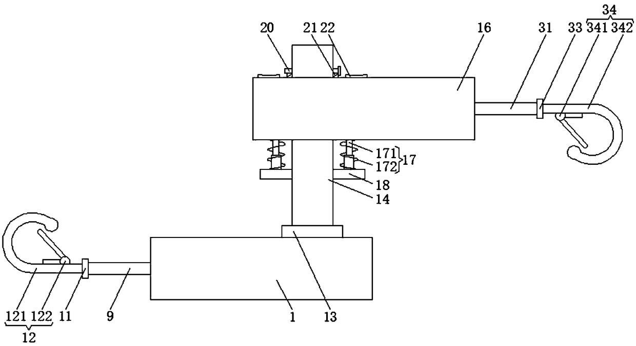 A traffic mechanical traction device with high safety performance