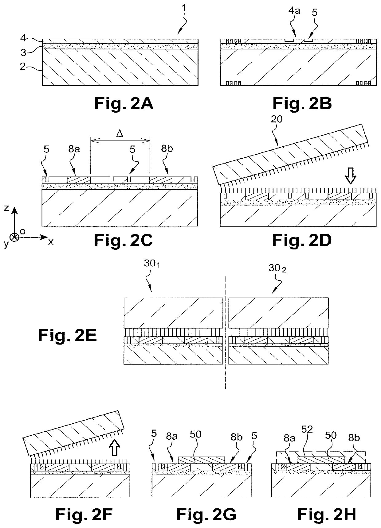 Device for connecting at least one nano-object associated with a chip enabling a connection to at least one external electrical system and method of fabrication thereof