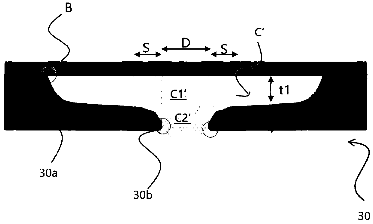 Open mask sheet for thin film deposition and method for manufacturing thereof