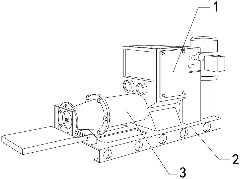 A spinning machine for polypropylene processing