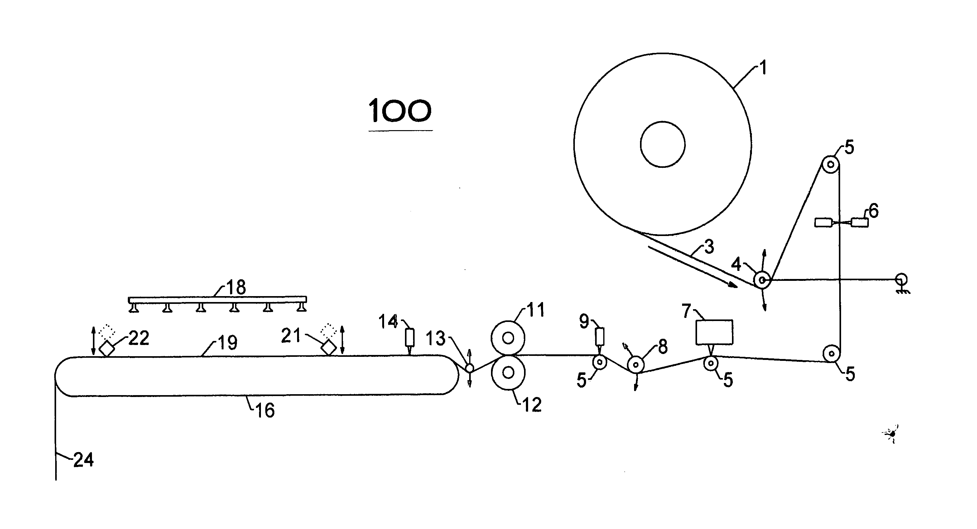 Method and apparatus for handling in-mold labels